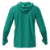 Camisa Poliamida com Capuz, Passante no Polegar, Verde Claro - Imagem 4