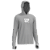 Camisa Poliester com Capuz, Passante no Polegar CINZA - Imagem 5