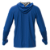 Camisa Poliester com Capuz, Passante no Polegar AZUL - Imagem 4