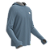 Camisa Poliester com Capuz, Passante no Polegar AZUL CLARO - Imagem 2