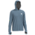 Camisa Poliester com Capuz, Passante no Polegar AZUL CLARO - Imagem 5