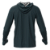 Camisa Poliester com Capuz, Passante no Polegar AZUL ESVERDEADO - Imagem 4