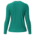 Casual Poliamida manga longa Verde Claro Feminina - Imagem 4