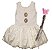 Fantasia vestido Fadinha bebê com varinha - Imagem 1