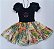Fantasia vestido hippie Anos 70 infantil - juvenil - Imagem 1