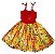 Fantasia vestido hippie Anos 70 infantil - juvenil - Imagem 4
