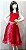 Fantasia vestido Princesa Elen infantil com cinto - Imagem 1
