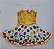 Fantasia vestido Palhacinha infantil - Imagem 2