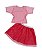 Fantasia conjunto Boneca pink infantil - juvenil - Imagem 1