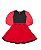 Fantasia vestido Vampirinha infantil com capa - Imagem 1