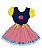 Vestido junino princesa infantil - Imagem 1