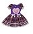 Vestido junino xadrez coração paetê infantil - Imagem 2