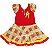Vestido junino girassol plus size - Imagem 1