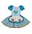 Vestido junino coração paetê infantil - Imagem 1