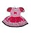 Vestido junino avental bebê - Imagem 4