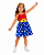 Fantasia vestido Menina Maravilha infantil com cinto - Imagem 1