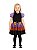 2004 - Vestido Infantil Bruxinha Halloween com Glitter - Imagem 1