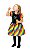 2006 - Vestido Infantil Bruxinha Arco-Íris em Cetim - Imagem 1