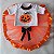 Conjunto Body bebê Dia das Bruxas Primeiro Halloween - Imagem 3