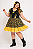Vestido Junino Plus Size Girassol com Saia Rodada - Imagem 1