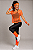 Kit Fantasia Anos 80 Neon Blusa de Tela + Acessórios - Imagem 1