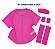 Kit Fantasia Anos 80 Neon Blusa de Tela + Acessórios - Imagem 6
