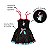 Fantasia Vestido Bruxinha Infantil com Tiara - Imagem 3
