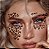 Kit Oncinha Leopardo Plus Size Meia Calça Tiara Gravata e Rabo - Imagem 4
