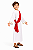 Traje Figurino Religioso Jesus infantil - Imagem 1