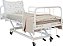Cama Hospitalar Manual 3 Movimentos com Elevação do Leito em ABS Standard - Imagem 1