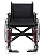 Cadeira de Rodas Confort Elite Plus 52cm Obeso 130Kg com Pneu Inflável - Imagem 5