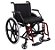 Cadeira de Rodas Confort Elite Plus 52cm Obeso 130Kg com Pneu Inflável - Imagem 1