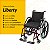 Cadeira de Rodas Confort Liberty 44cm Até 100kg - Imagem 4
