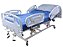 Cama Hospitalar Manual 3 Movimentos com Elevação do Leito Luxo - Imagem 5