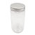 POTE PET 400ML 14A X 6L X 6CM PCTE C/ 4 UNDS PRATA 0400 - Imagem 1