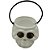 Baldinho Cabeça de Caveira Branco 250ml - Imagem 1