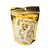 Saco Pouch P Dourado Com Visor Com Zip 12 Unidades 10X18X3cm - Imagem 1