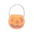Baldinho C/alça Abóbora Pequeno Halloween - Imagem 2