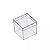 Caixa Acrílica Com 10 Unidades 5cm x 6cm x 6cm - Imagem 1