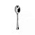 MINI COLHER PLASTICA PRATA C/20 UNDS 10CM 0430 - Imagem 1