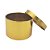 MINI LATINHA COM VISOR C/12 UNIDS 4,5X7,5CMX7,5CM OURO 1095 - Imagem 2