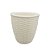 VASO AUTO IRRIGAVEL BRANCO 11CM X 11,5CM 6572 - Imagem 4