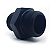 Niple 10an X 8an O-ring Aeroquip Conexão Alumínio Preto - Imagem 3