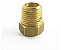 PLUG TAMPÃO CAP 1/8 NPT ROSCA MACHO LATÃO - BUJÃO AR ÁGUA ÓLEO - Imagem 3