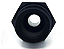 Niple 3/8npt X 6an O'ring Aeroquip Conexão Alumínio Preto - Imagem 3