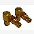 WING NUTS SEXT. CHEVETTE DOURADO - Imagem 5