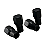 WING NUTS SEXT. CHEVETTE PRETO - Imagem 1