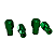 WING NUTS SEXT. CHEVETTE VERDE - Imagem 2