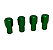 WING NUTS SEXT. CHEVETTE VERDE - Imagem 3