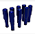 Kit Parafusos Wing Nuts Sextavado Tampa De Válvulas Motor Vw Ap Azul - Imagem 2